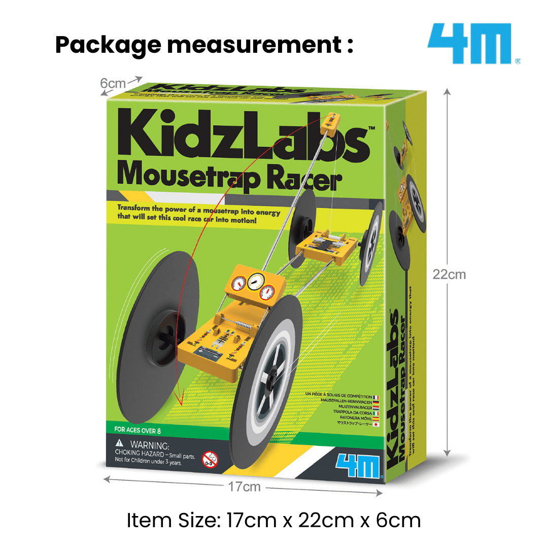 4M Steam Education Toys - KidzLabs / Mousetrap Racer