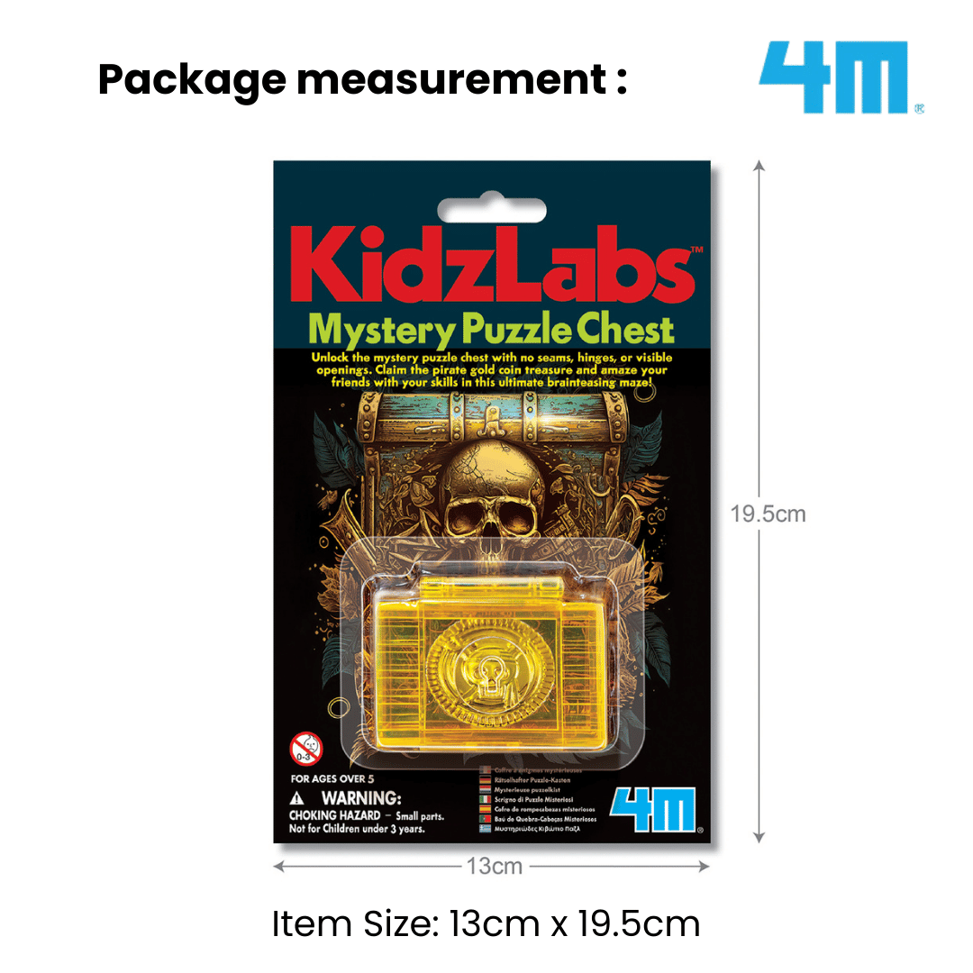 4M Mini KidzLabs / Mystery Puzzle Chest