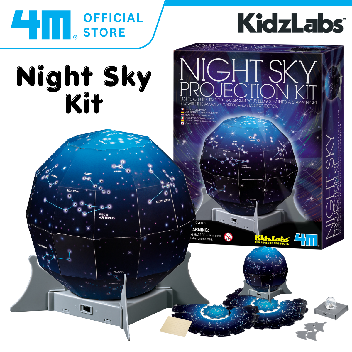 4M KidzLabs / Night Sky Projection Kit