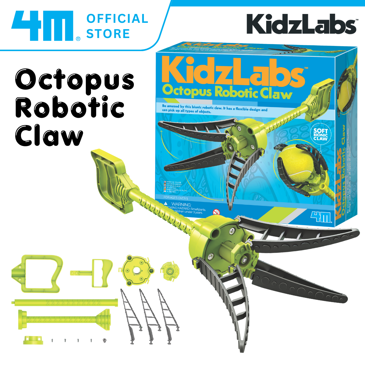 4M KidzLabs / Octopus Robotic Claw