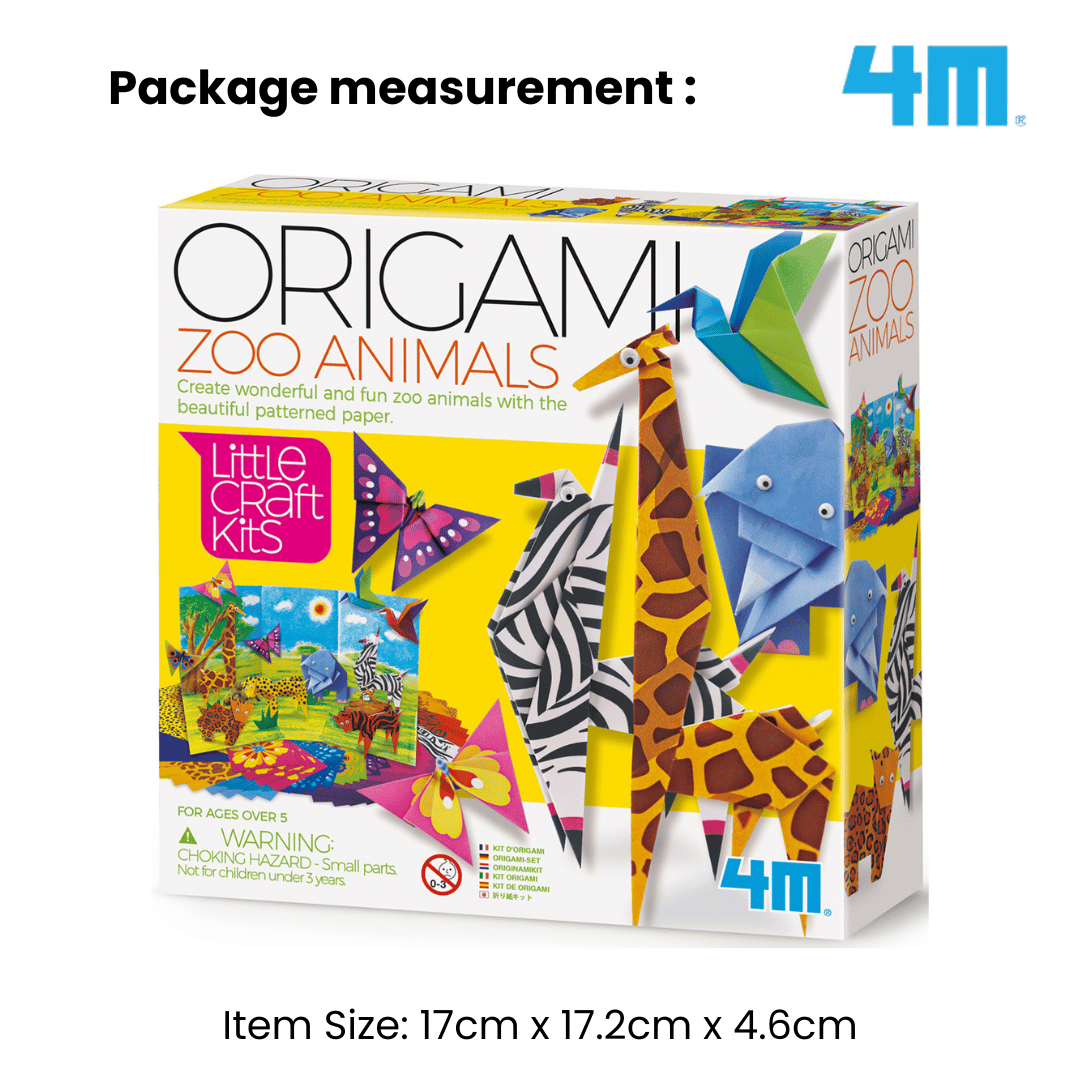 4M Origami Zoo Animals