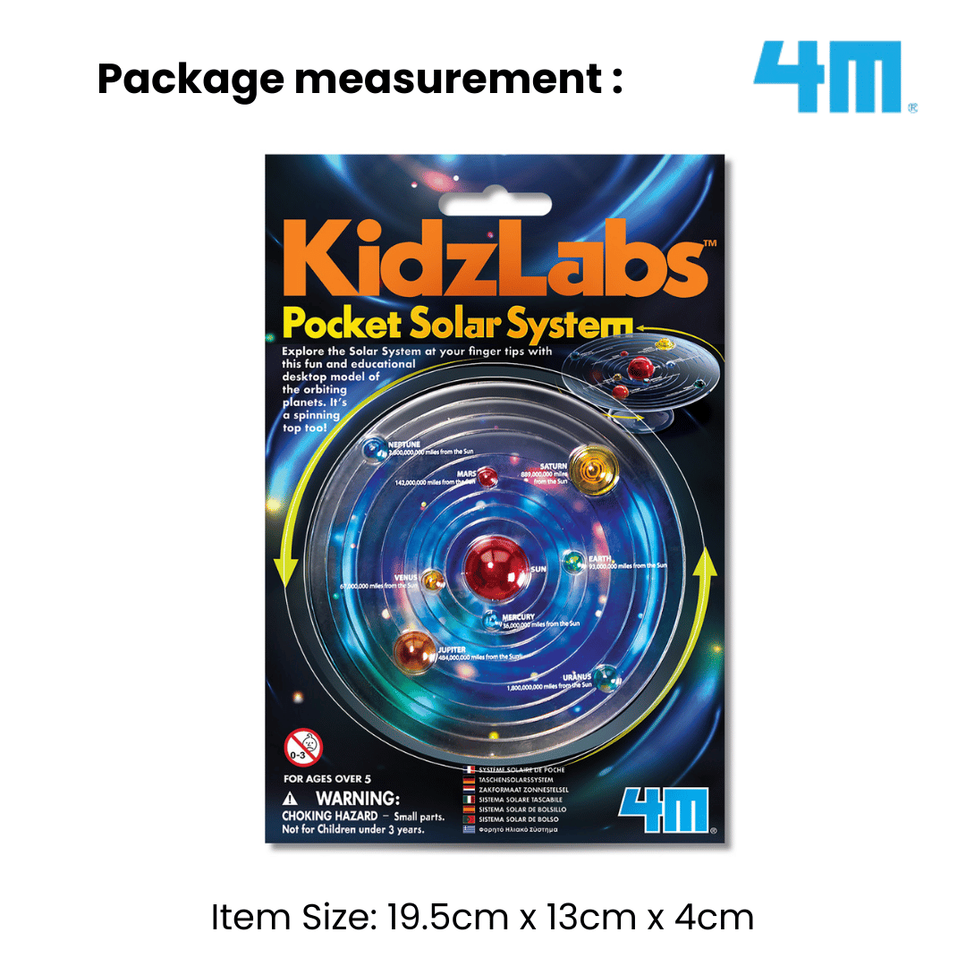 4M KidzLabs / Pocket Solar System