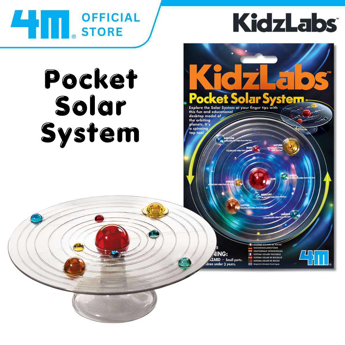 4M KidzLabs / Pocket Solar System