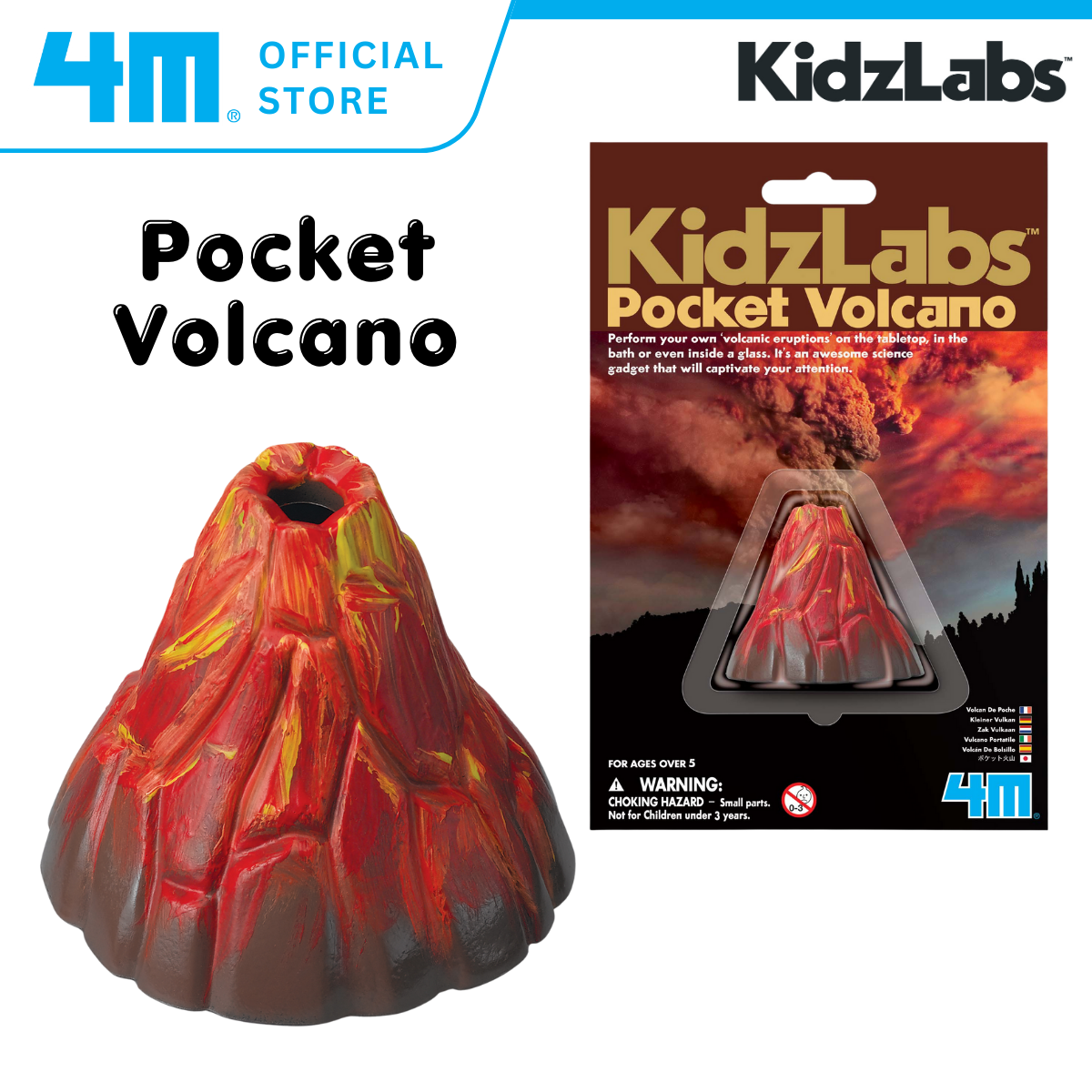 4M Mini KidzLabs / Pocket Volcano