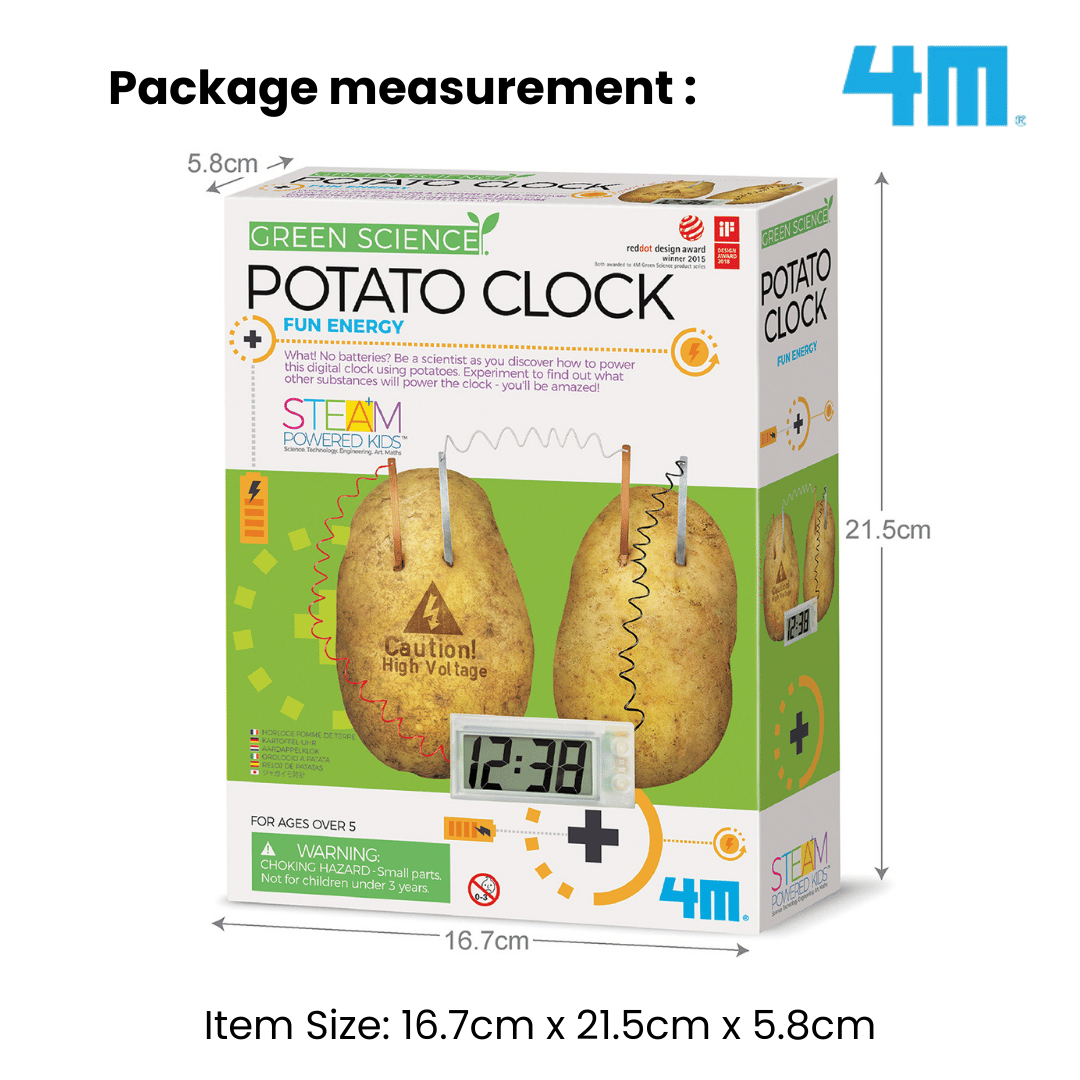 4M Green Science / Potato Clock