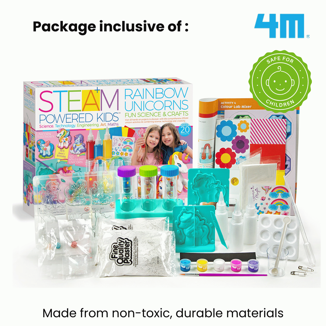 4M STEAM Deluxe / Rainbow Unicorns