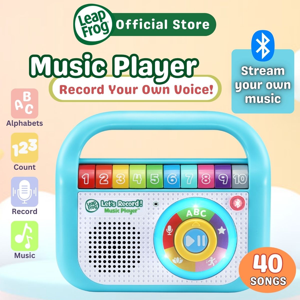 LeapFrog Let's Record! Music Player�