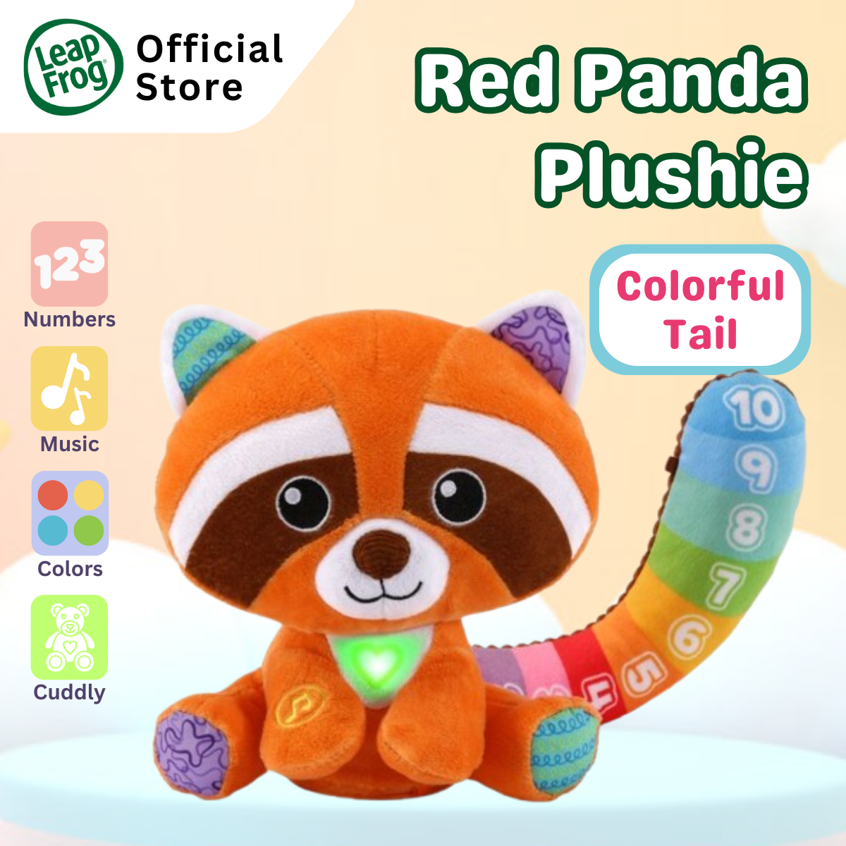 LeapFrog Colorful Counting Red Panda