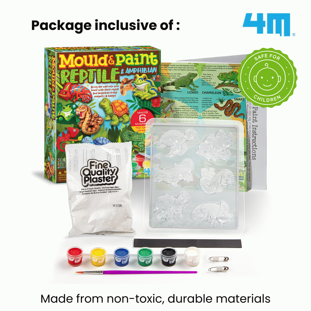4M Mould & Paint / Reptile & Amphibian