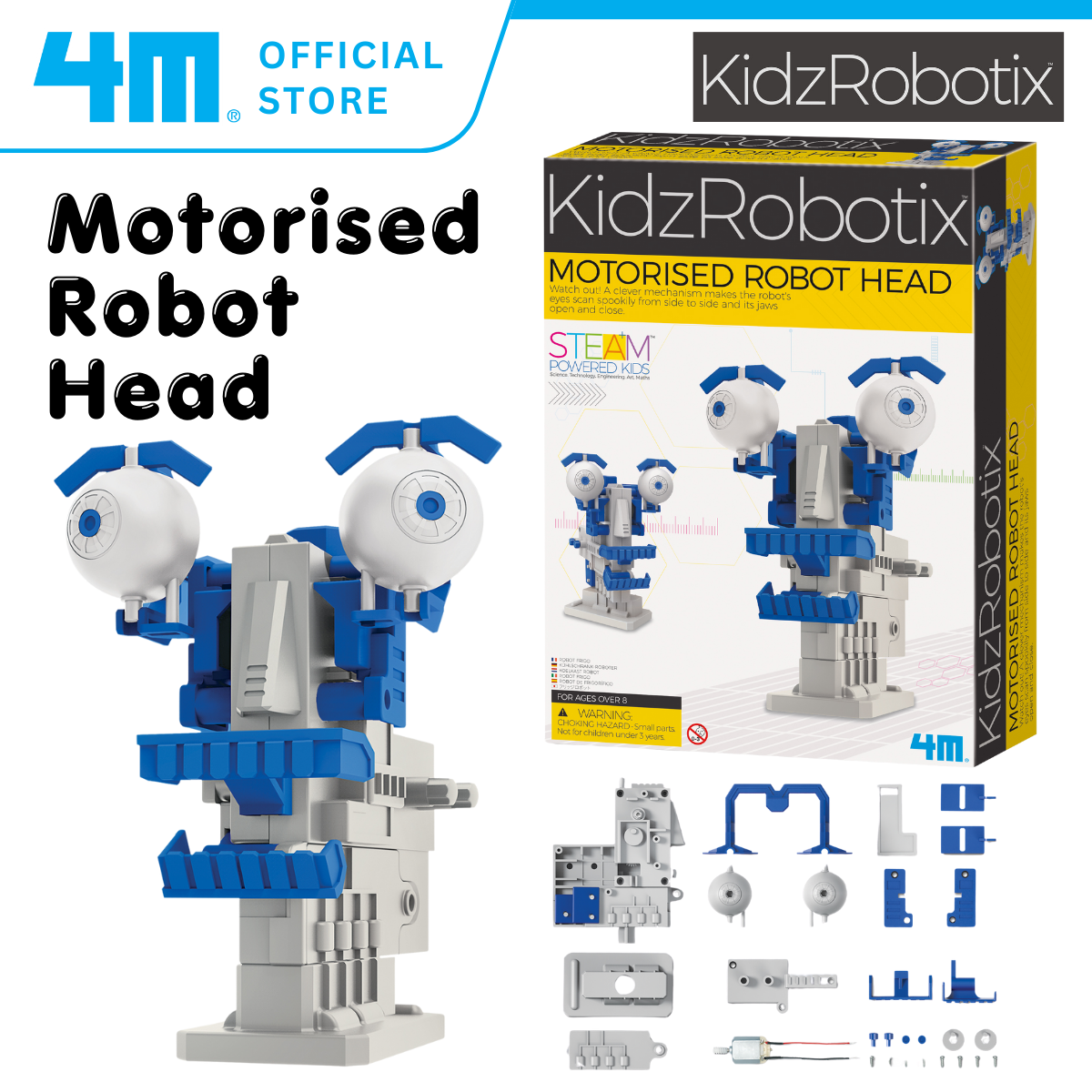 4M KidzRobotix / Motorised Robot Head
