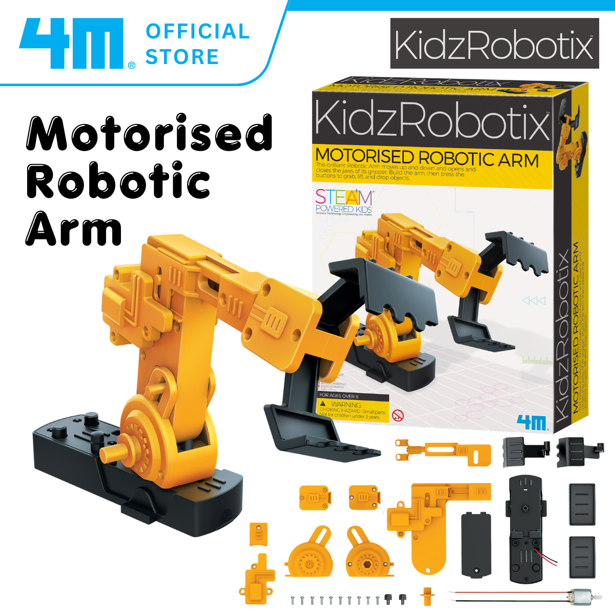 4M KidzRobotix / Motorised Robotic Arm