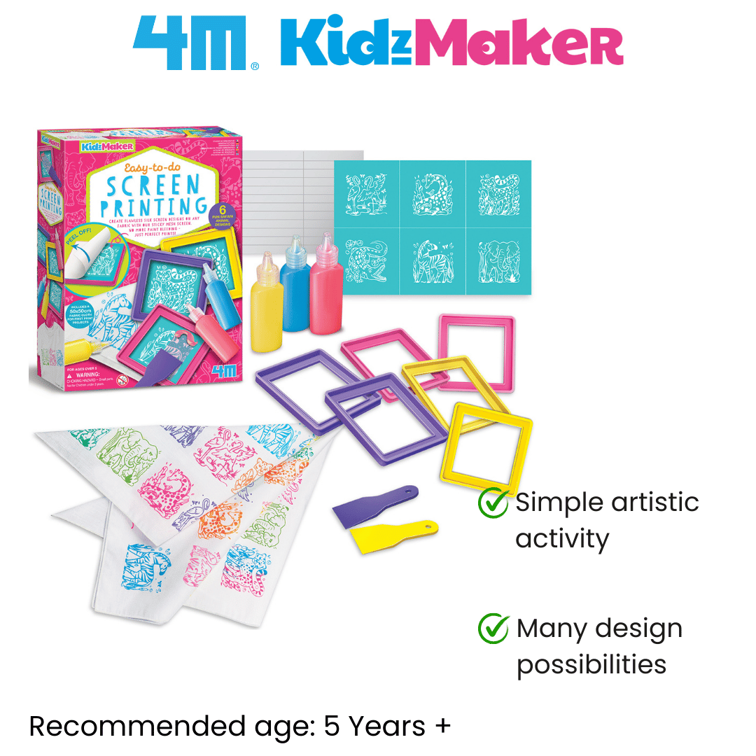 4M KidzMaker / Easy-to-do Screen Printing