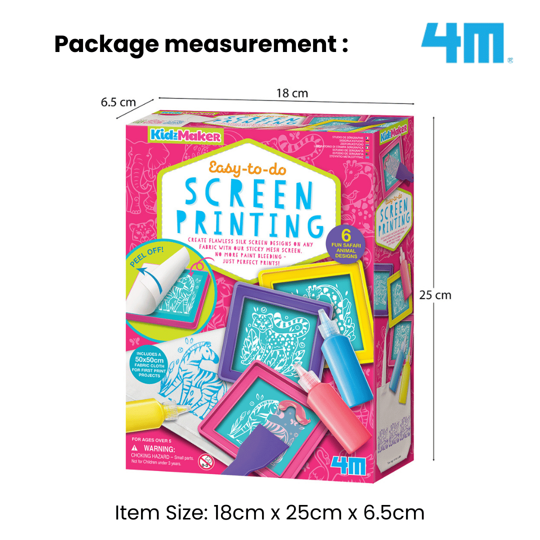 4M KidzMaker / Easy-to-do Screen Printing