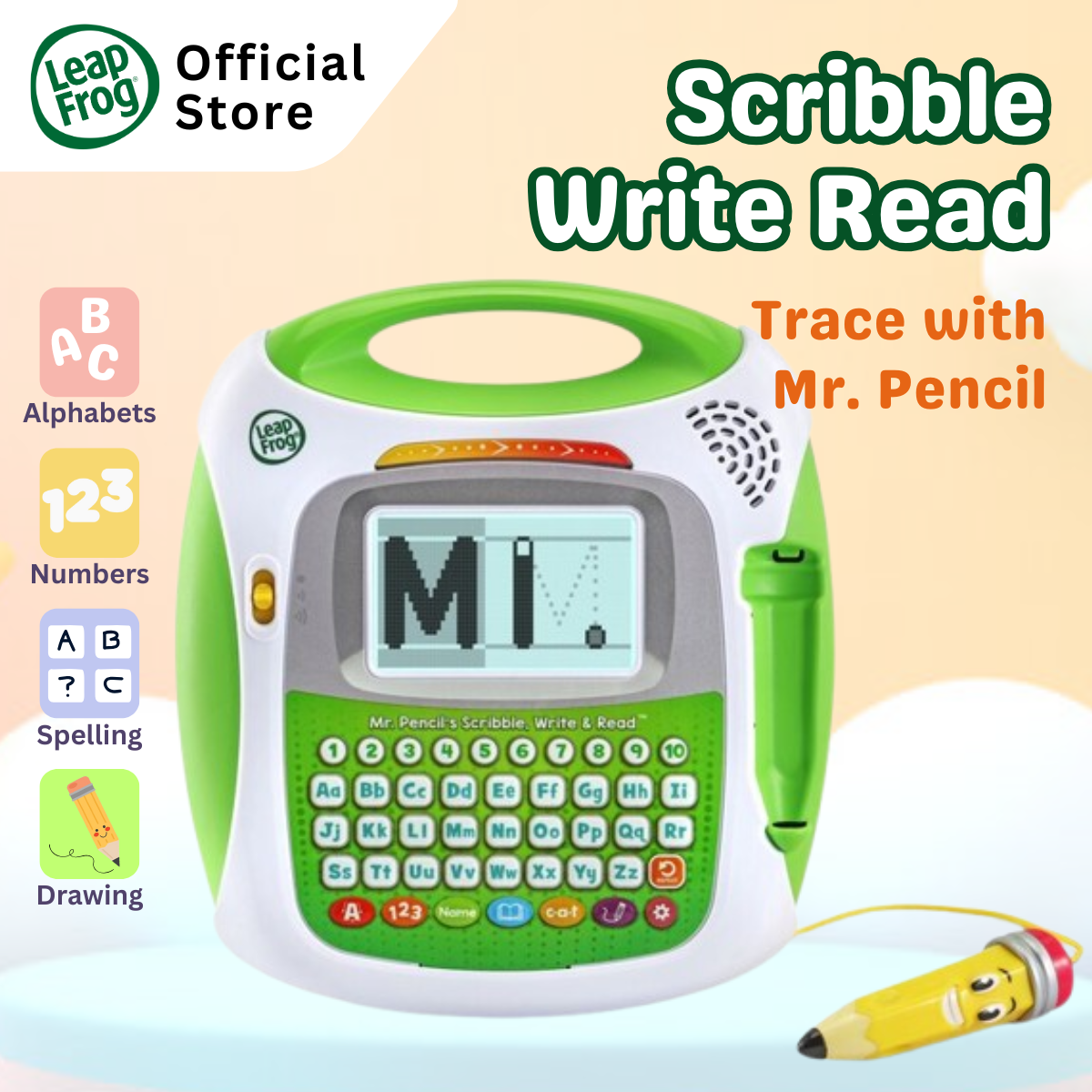LeapFrog Mr. Pencil's� Scribble, Write & Read