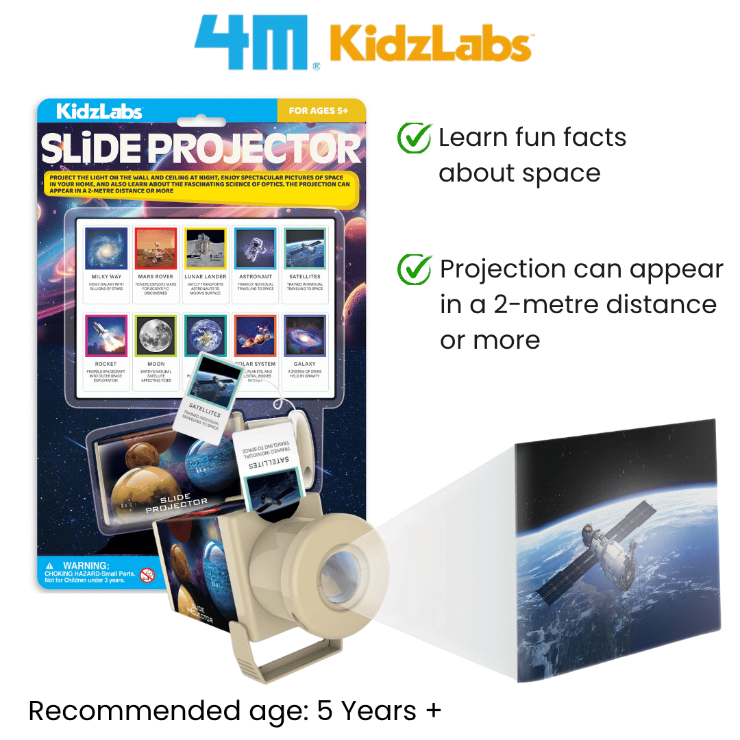 [NEW ARRIVAL] 4M KidzLabs / Slide Projector / Space Explorer - STEAM Education Toys