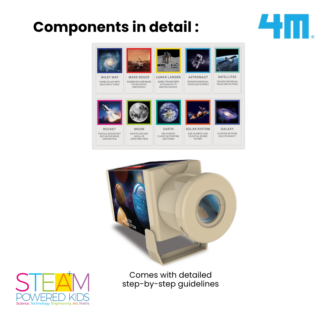 [NEW ARRIVAL] 4M KidzLabs / Slide Projector / Space Explorer - STEAM Education Toys