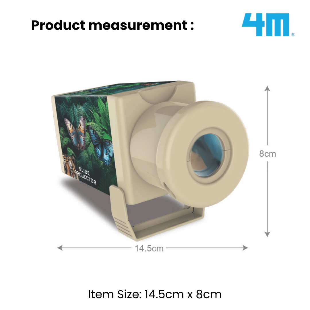 [NEW ARRIVAL] 4M KidzLabs / Slide Projector / Wildlife Animals - STEAM Education Toys