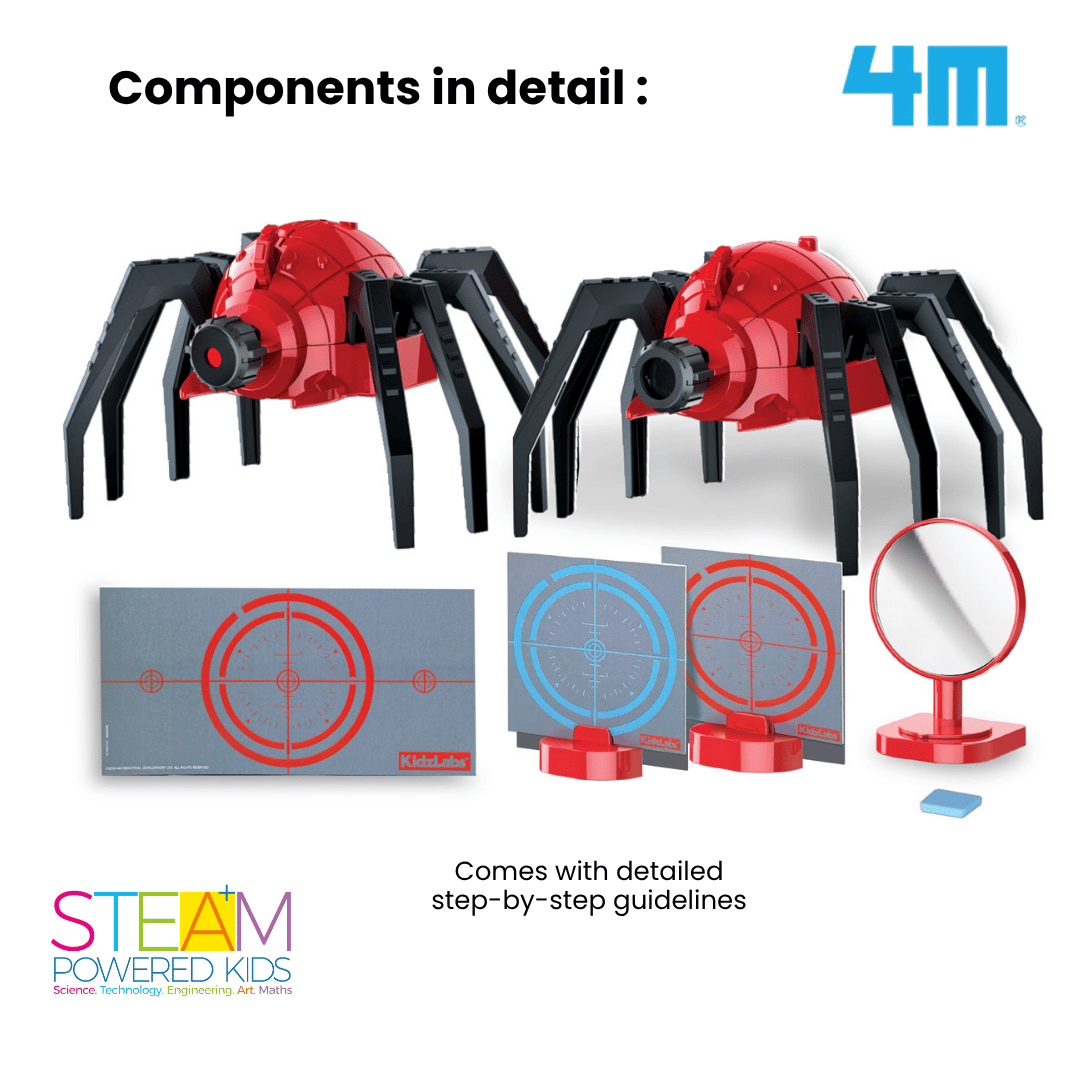 [NEW ARRIVAL] 4M KidzLabs / Spider Spy Motion Detector - STEAM Education Toys