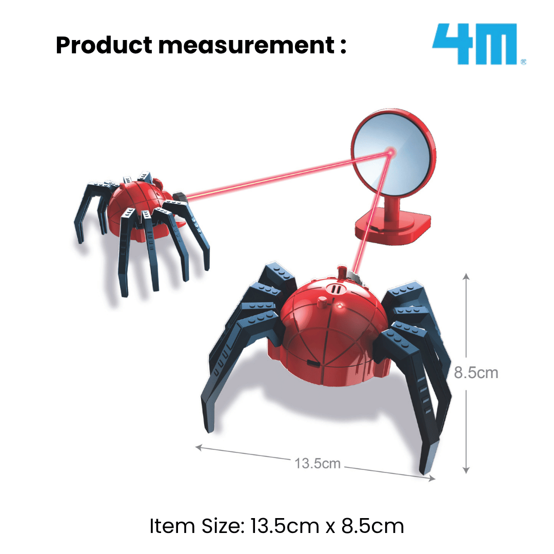 [NEW ARRIVAL] 4M KidzLabs / Spider Spy Motion Detector - STEAM Education Toys