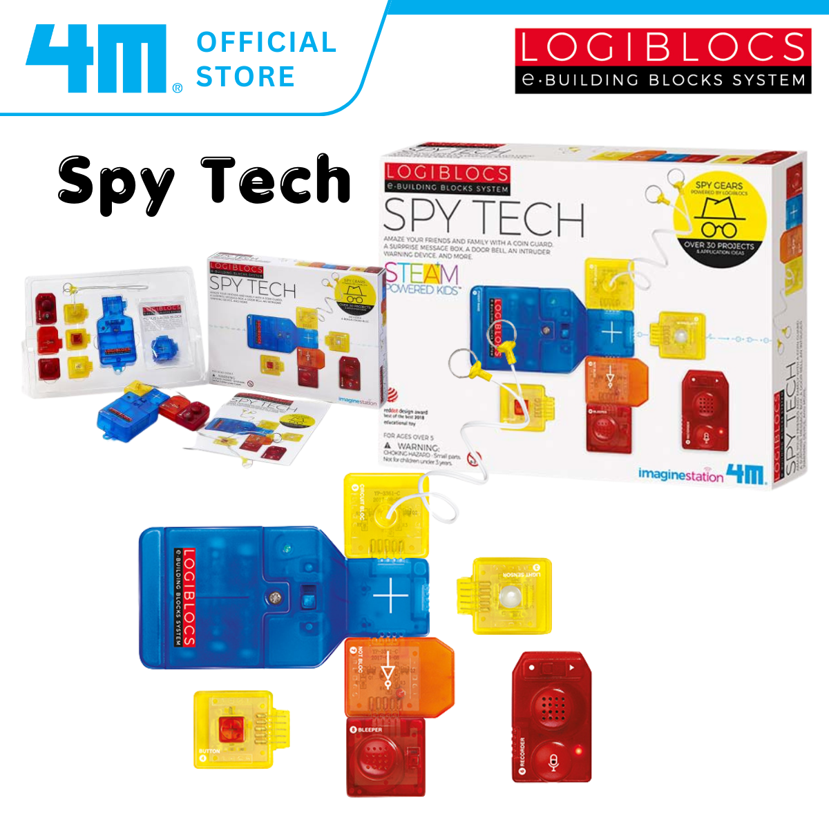 4M Logiblocs / Spy Tech