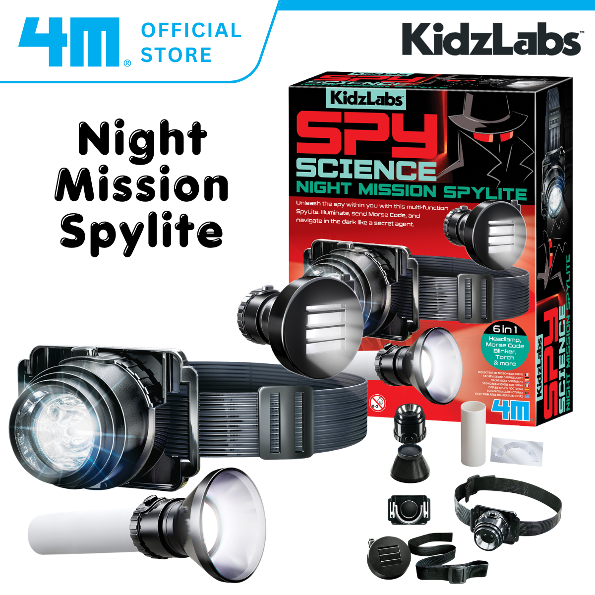4M KidzLabs / Spy Science / Night Mission Spylite
