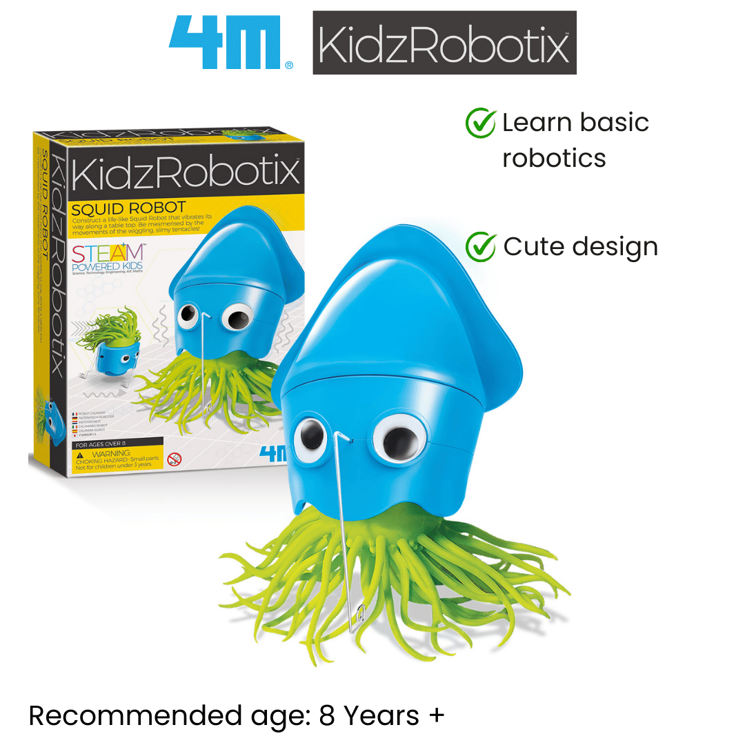 4M Steam Education Toys - KidzRobotix / Squidbot