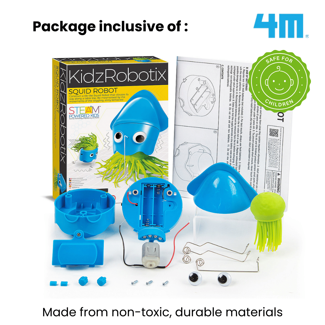 4M Steam Education Toys - KidzRobotix / Squidbot