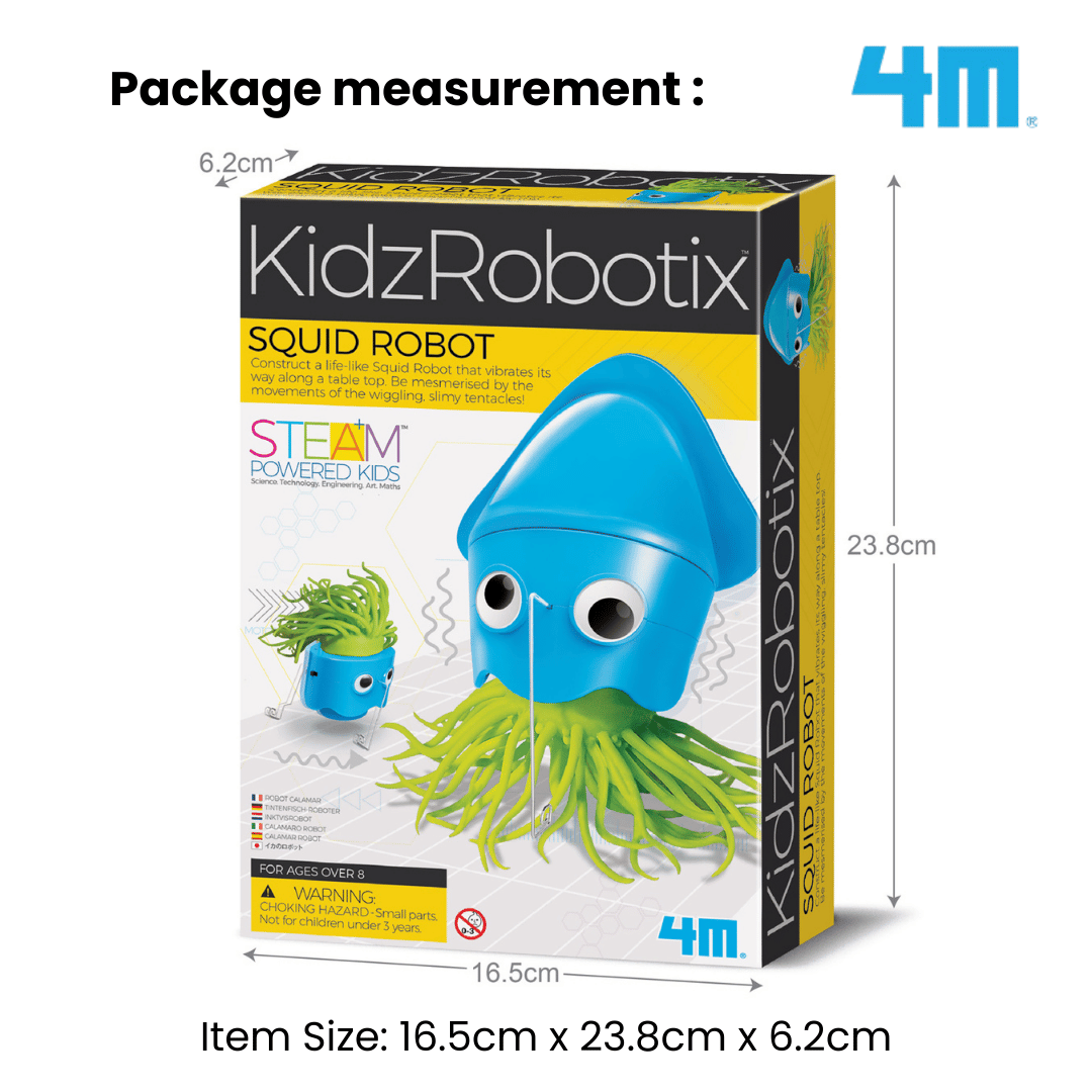 4M Steam Education Toys - KidzRobotix / Squidbot