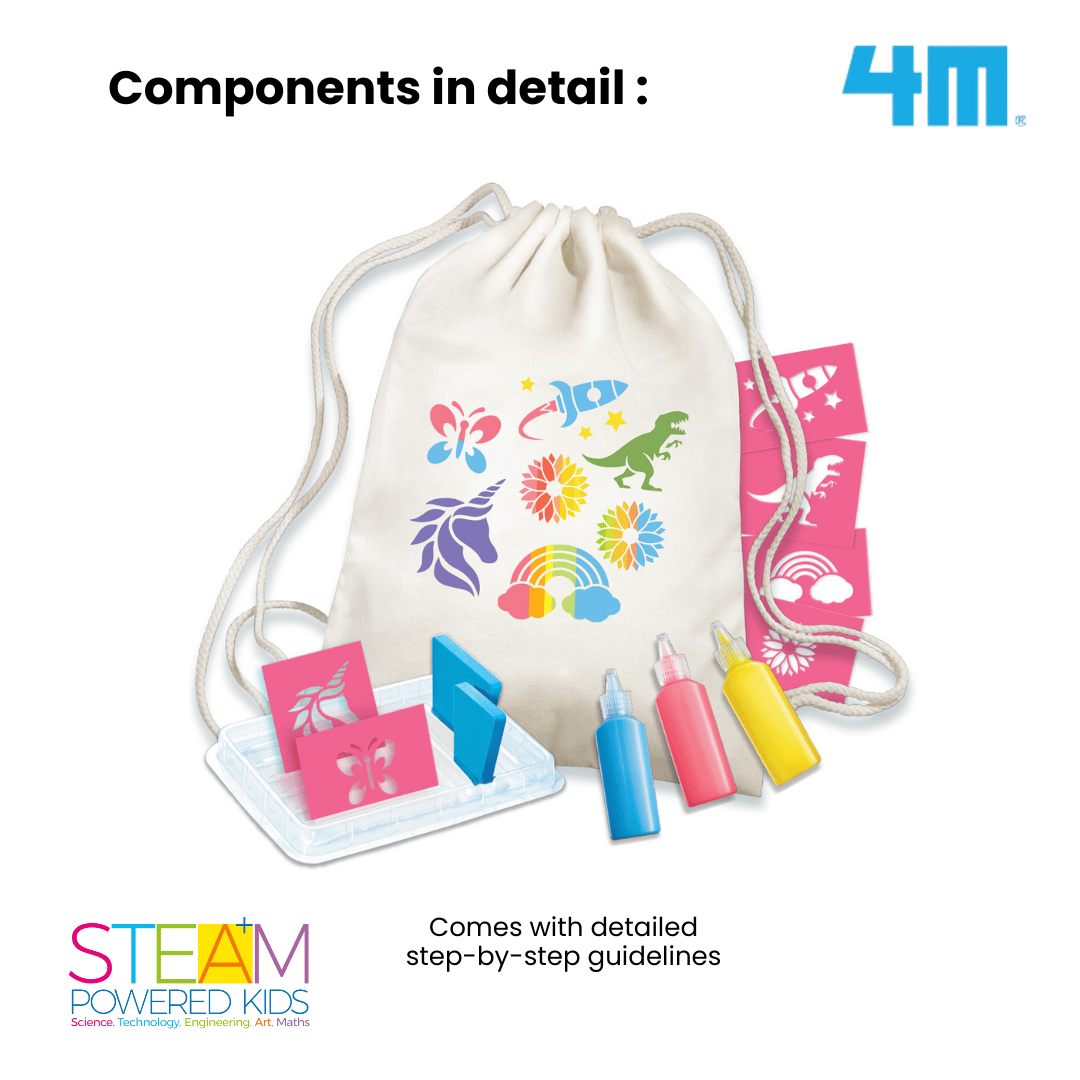 4M KidzMaker - Stencil Backpack Printing