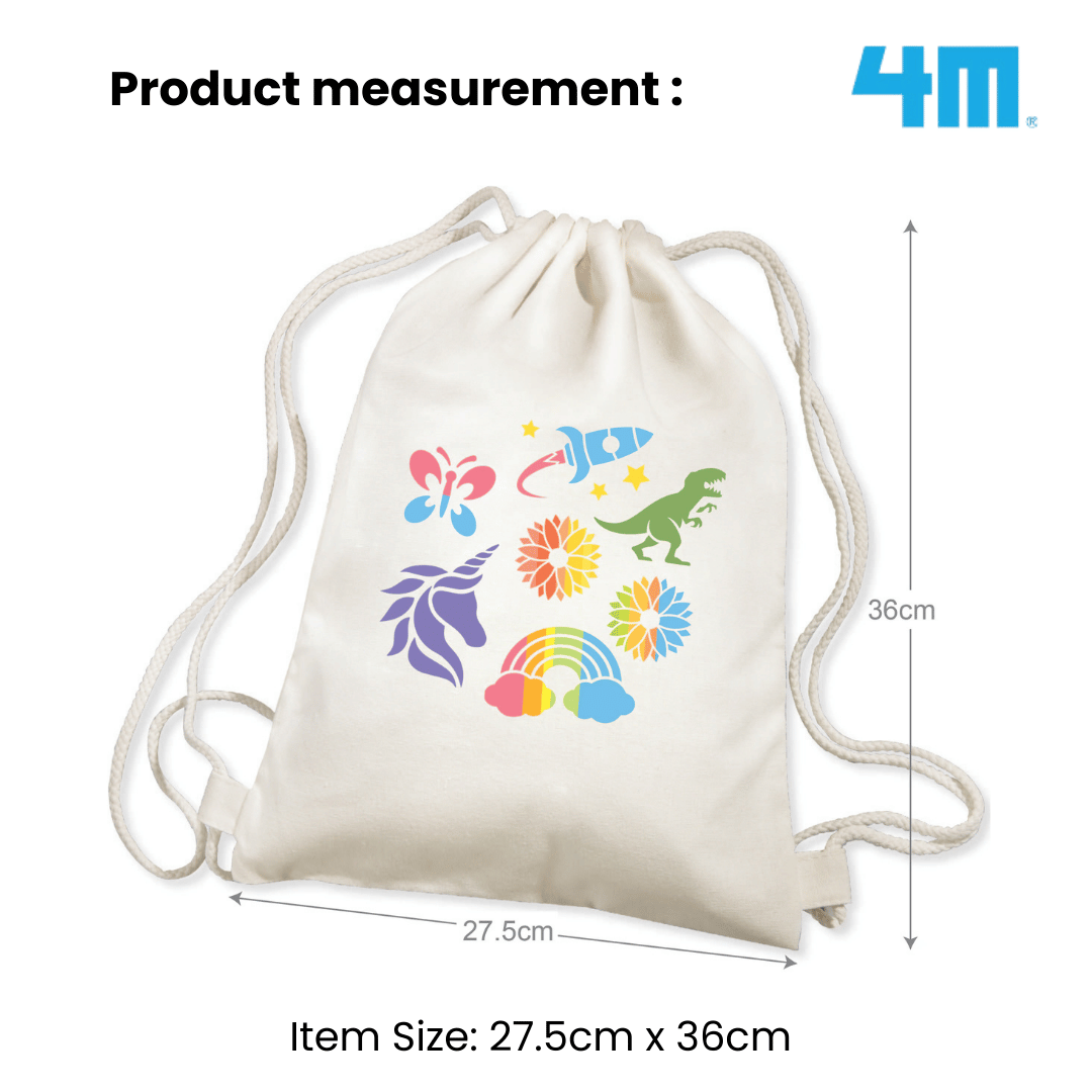 4M KidzMaker - Stencil Backpack Printing
