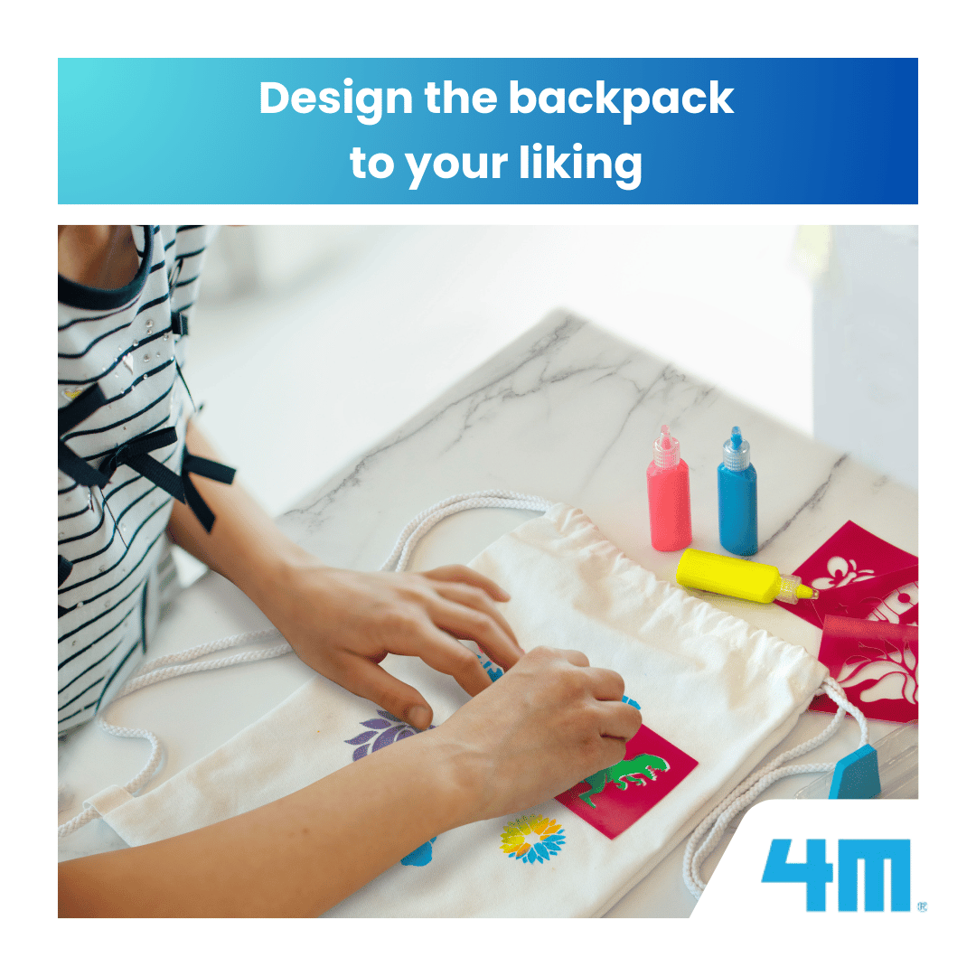 4M KidzMaker - Stencil Backpack Printing