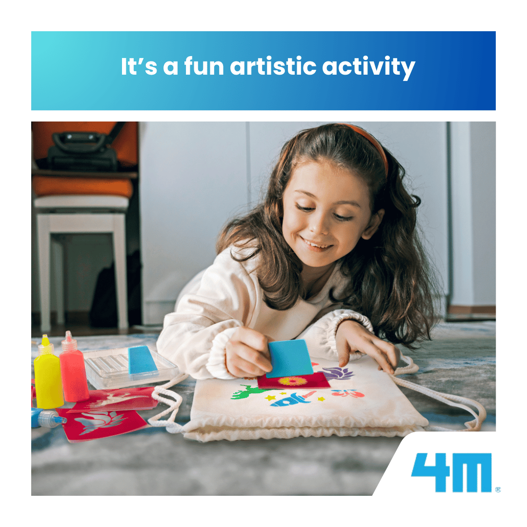4M KidzMaker - Stencil Backpack Printing