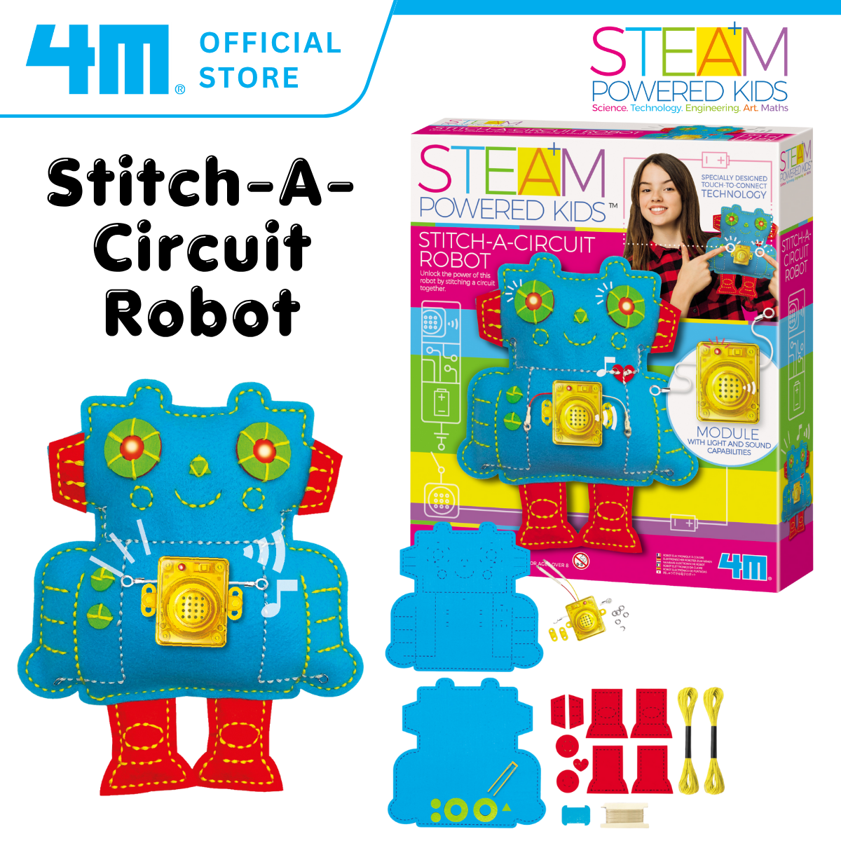 4M STEAM / Stitch-A-Circuit Robot