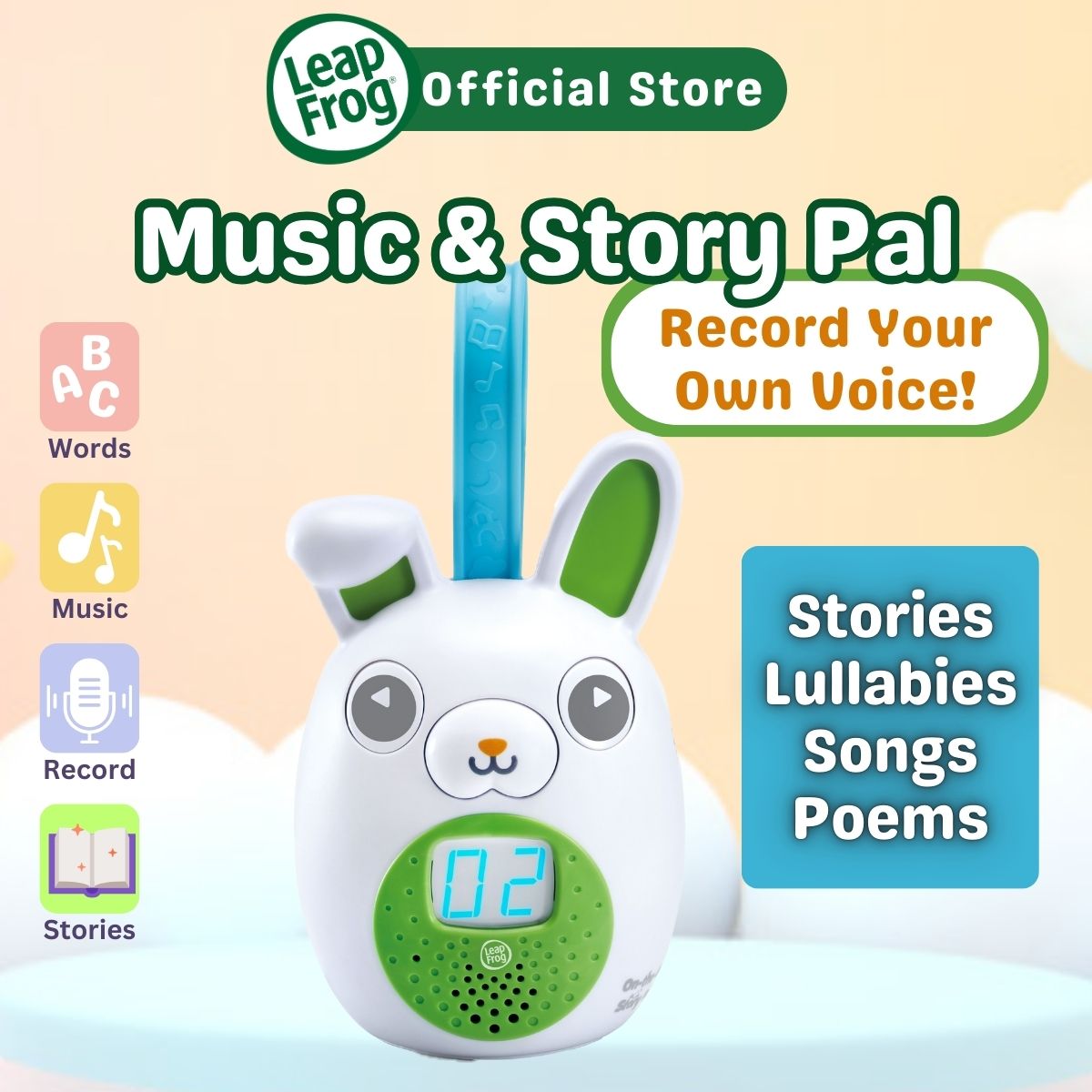 LeapFrog On The Go Story Pal Portable Storyteller Radio