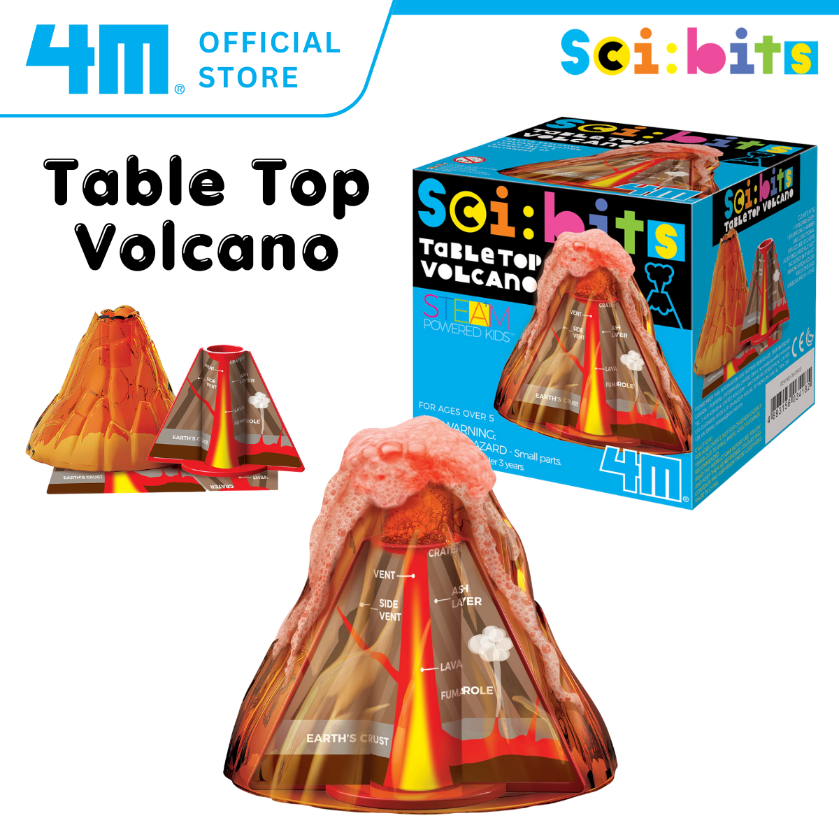 4M Sci:Bits / Table Top Volcano