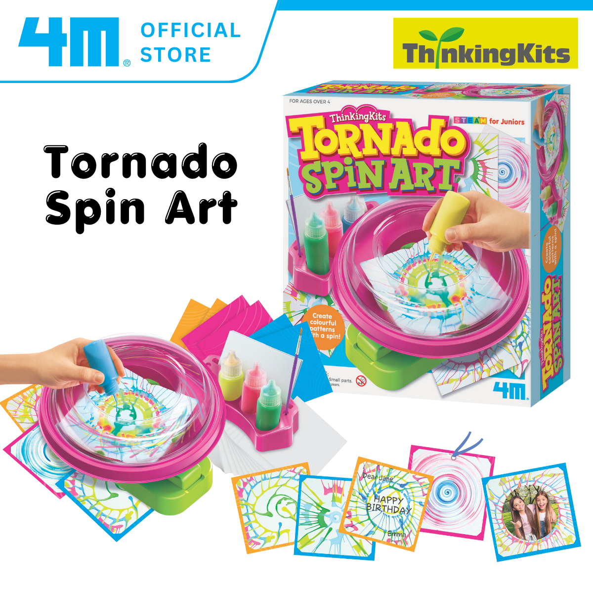 4M ThinkingKits / Tornado Spin Art