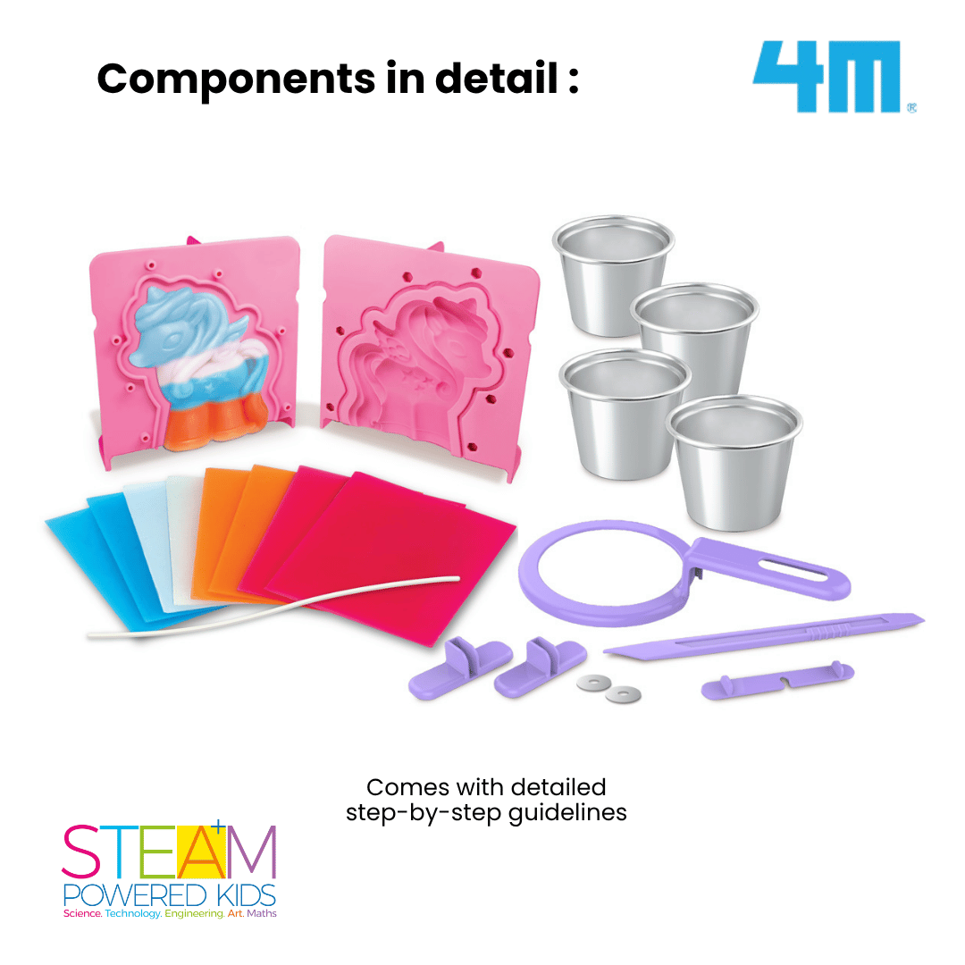 4M KidzMaker / 3D Unicorn Candle Making Kit