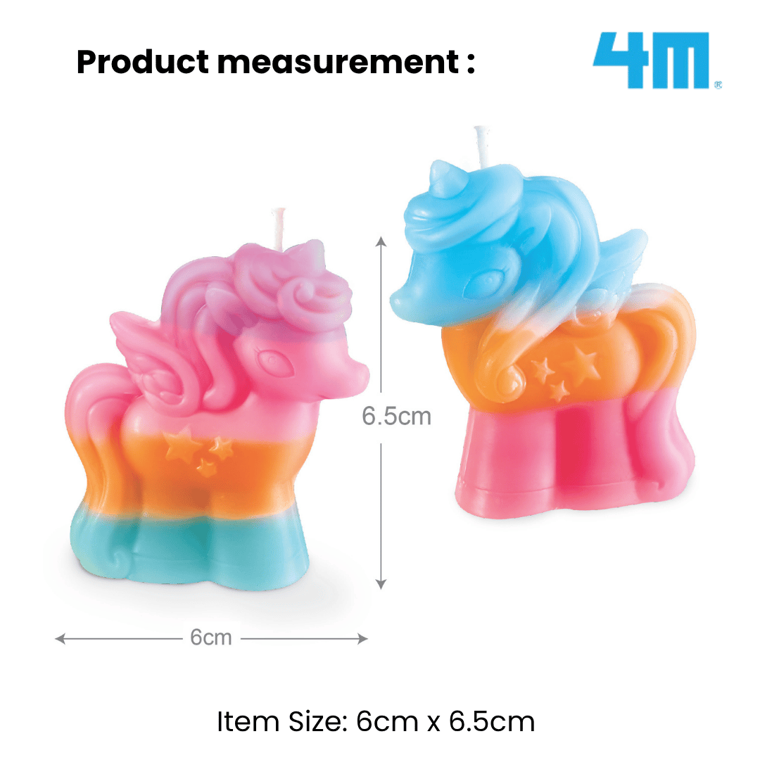 4M KidzMaker / 3D Unicorn Candle Making Kit