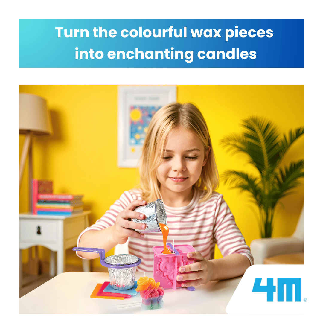 4M KidzMaker / 3D Unicorn Candle Making Kit