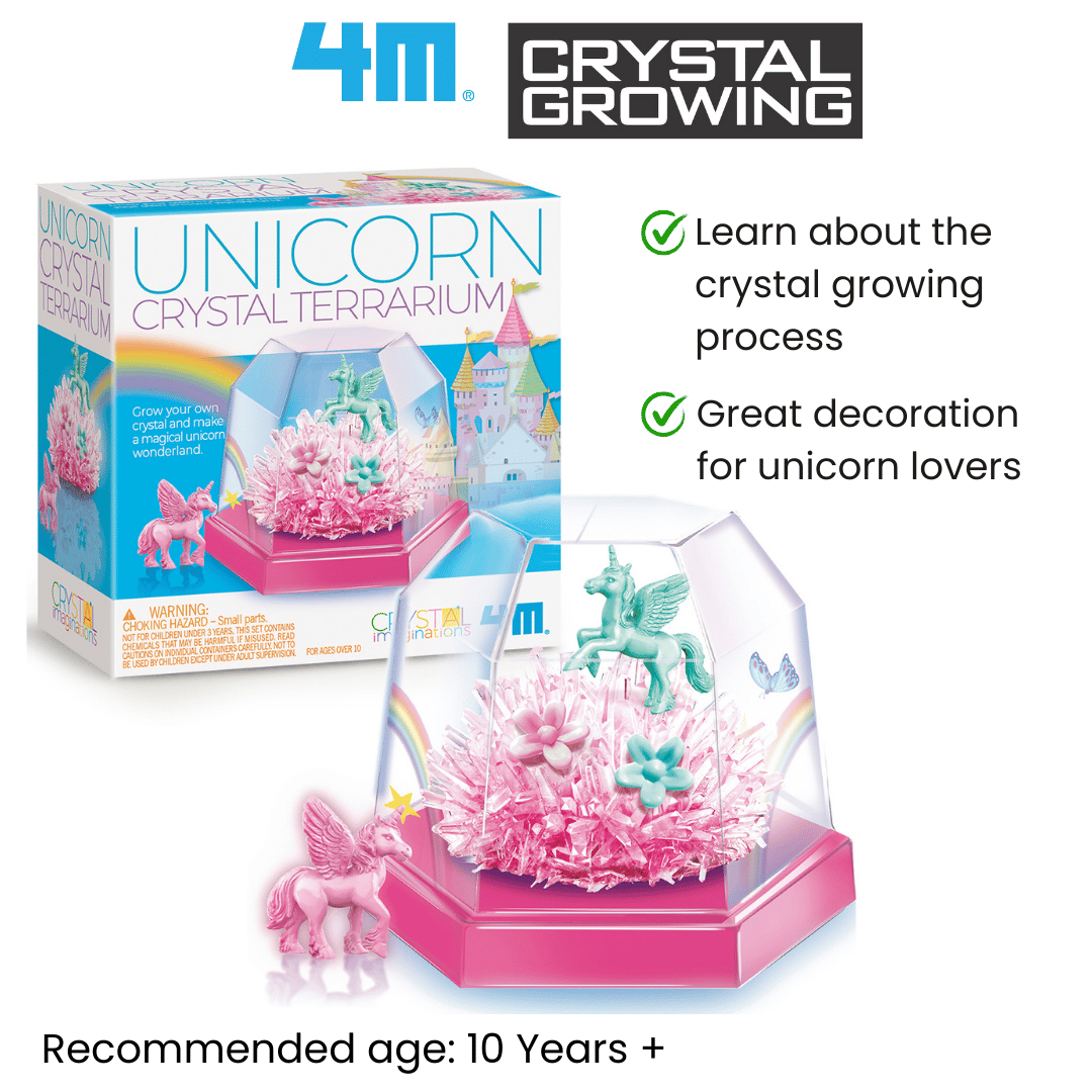4M Fun Craft / Unicorn Crystal Terrarium