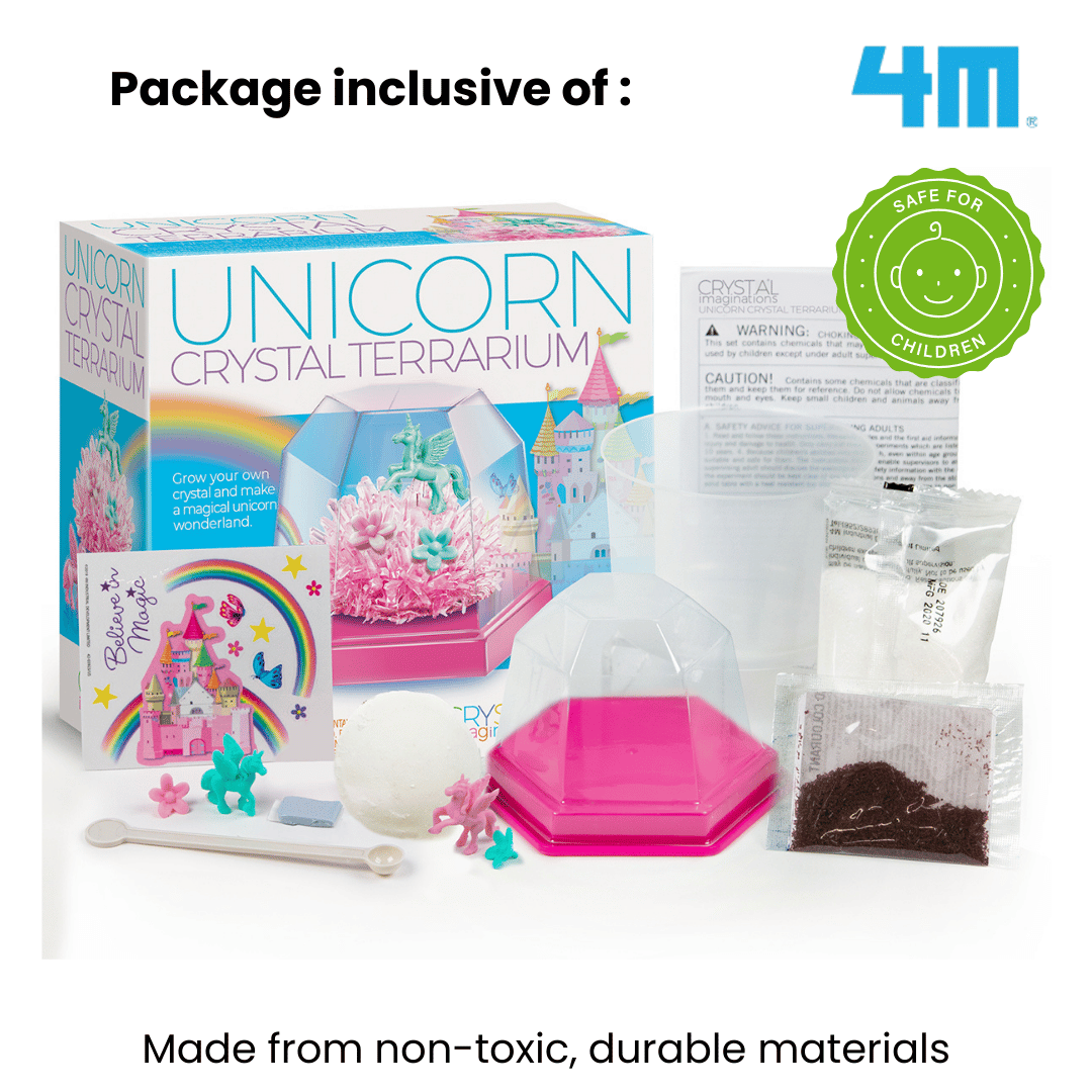 4M Fun Craft / Unicorn Crystal Terrarium