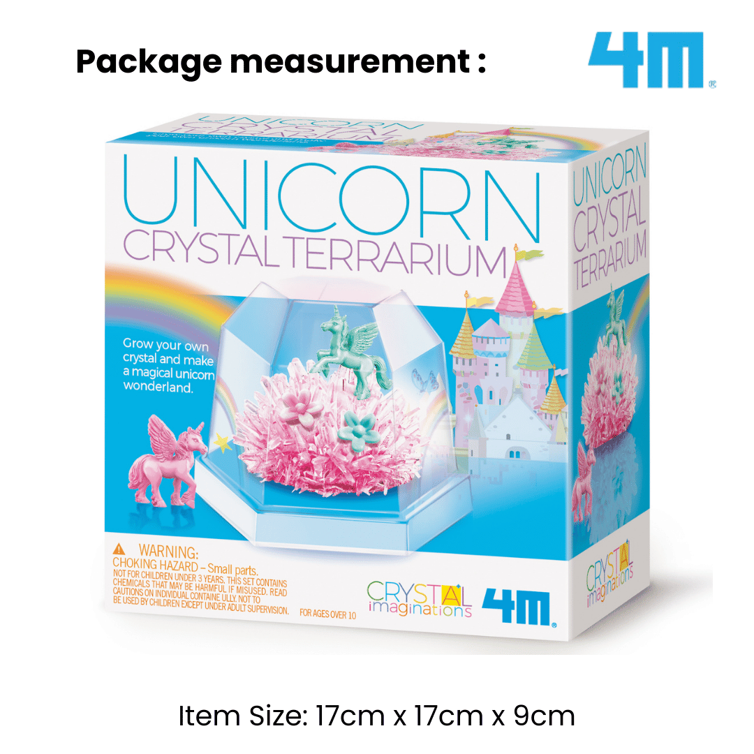 4M Fun Craft / Unicorn Crystal Terrarium