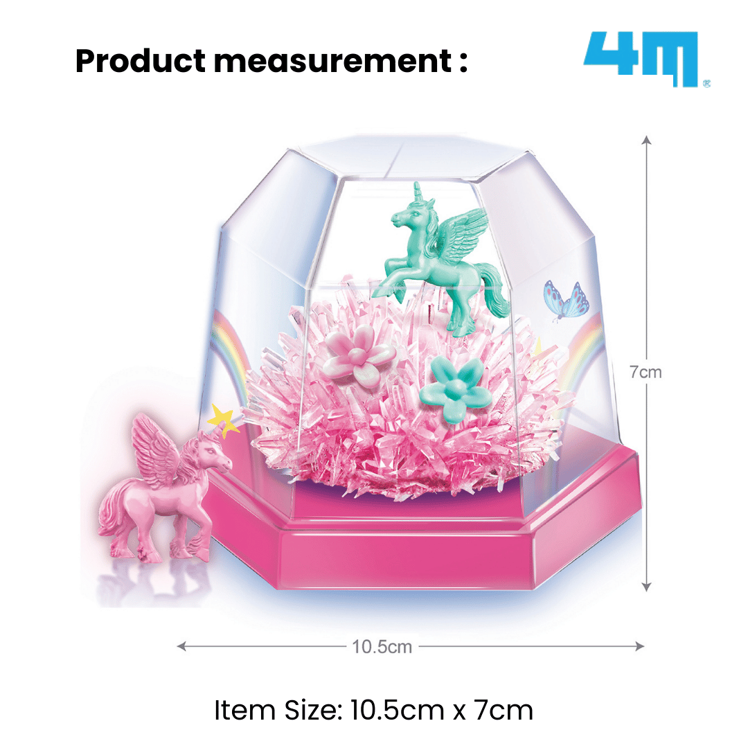 4M Fun Craft / Unicorn Crystal Terrarium