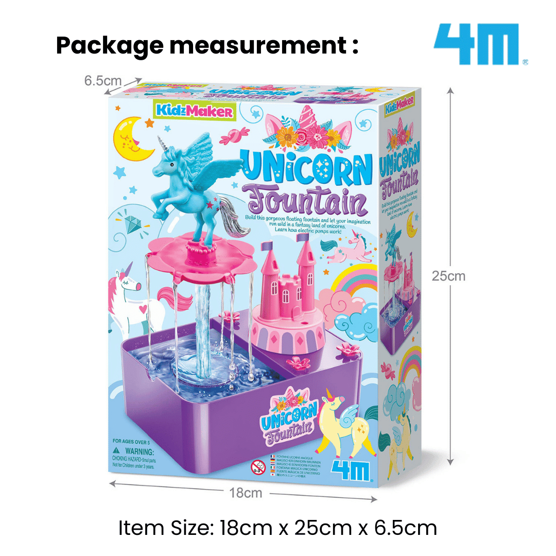 4M KidzMaker - Unicorn Fountain