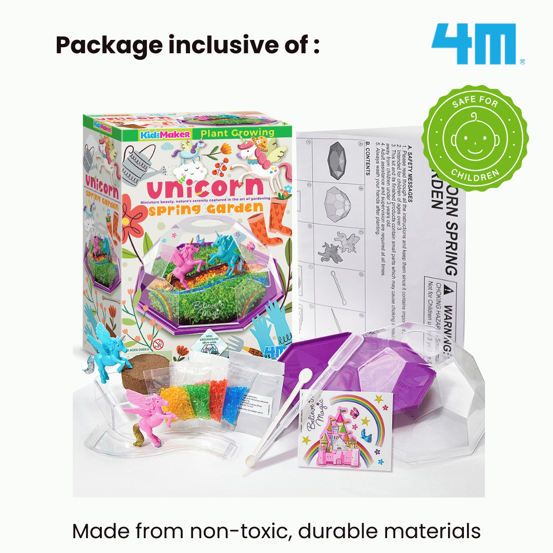 4M KidzMaker / Unicorn Spring Garden