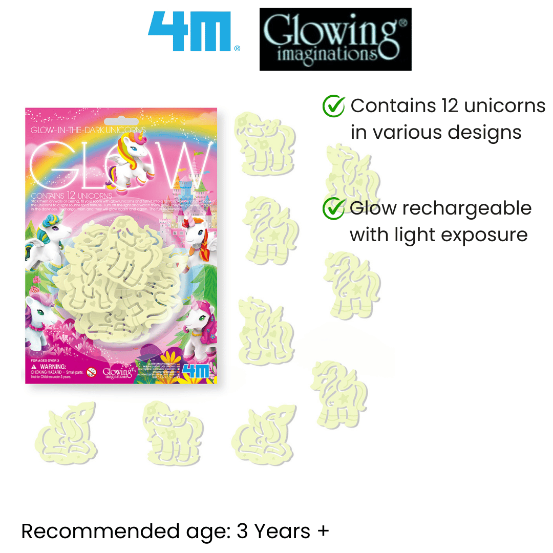 4M Glow In The Dark / Unicorns