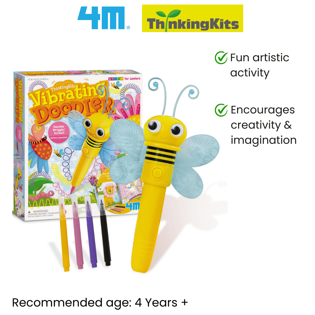 4M Steam Education Toys - ThinkingKits / Vibrating Doodler