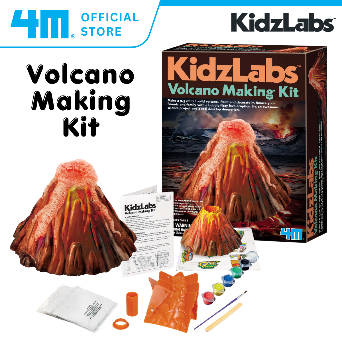 4M KidzLabs / Volcano Making Kit