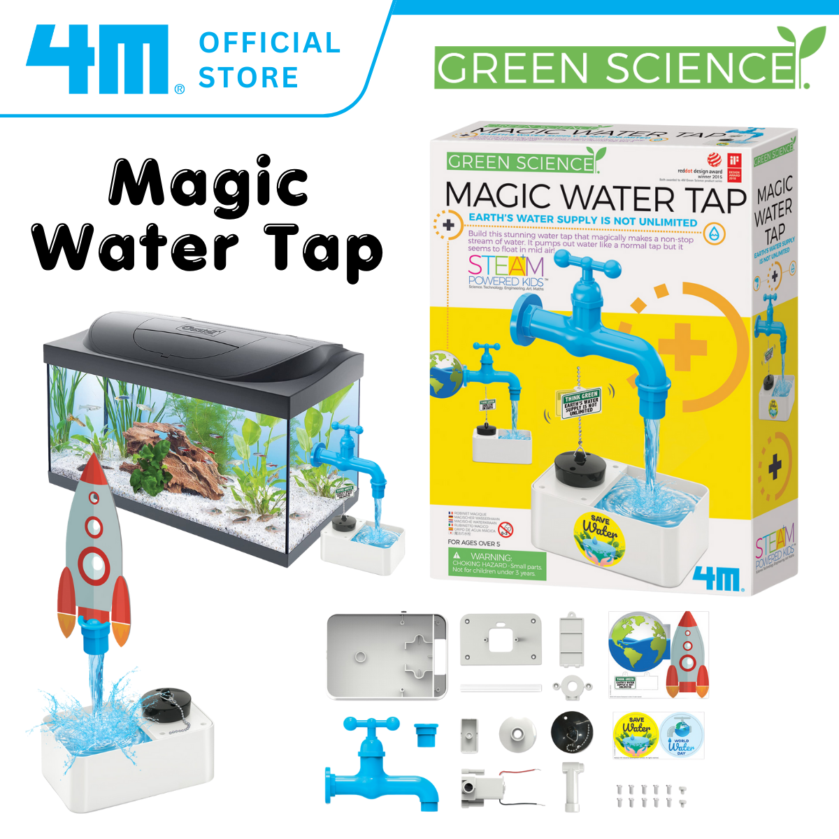 4M Green Science / Magic Water Tap