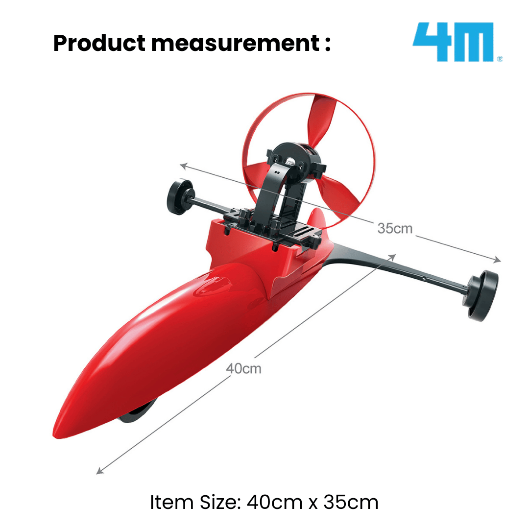 4M Steam Education Toys - KidzLabs / Wind Powered Racer